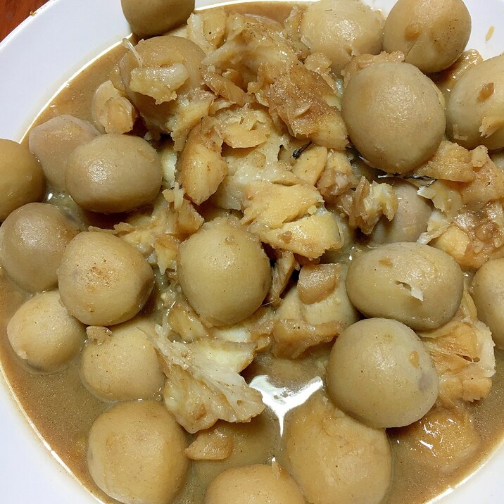 カレイと里芋の煮物